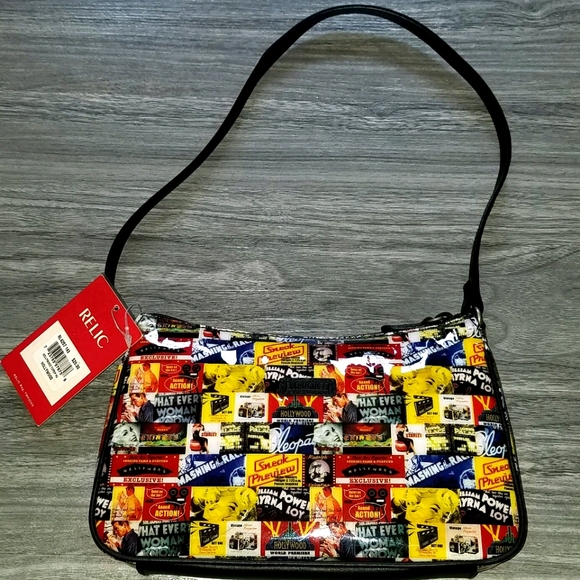Relic Handbags - NEW Cute & Interesting Relic Vinyl Hollywood Purse